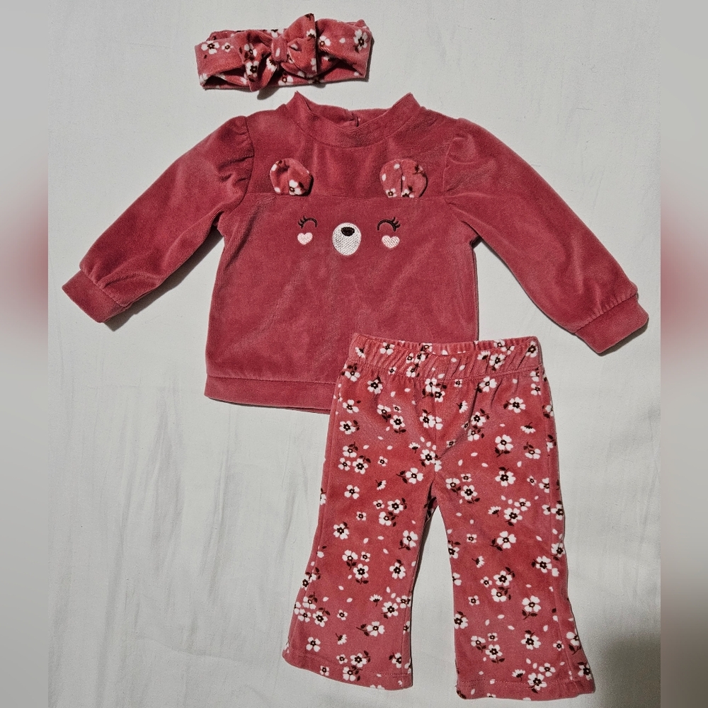 Little Lass 3-piece baby set - 3-6M